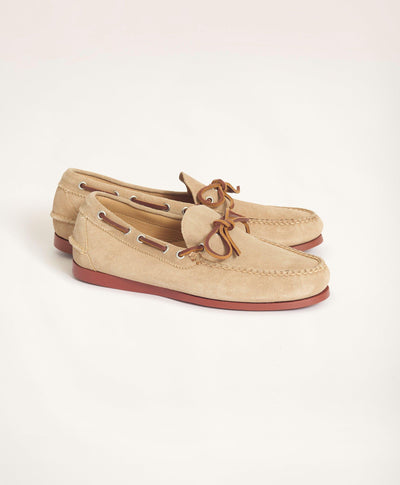 Sconset Camp Moc in Suede - Brooks Brothers Canada