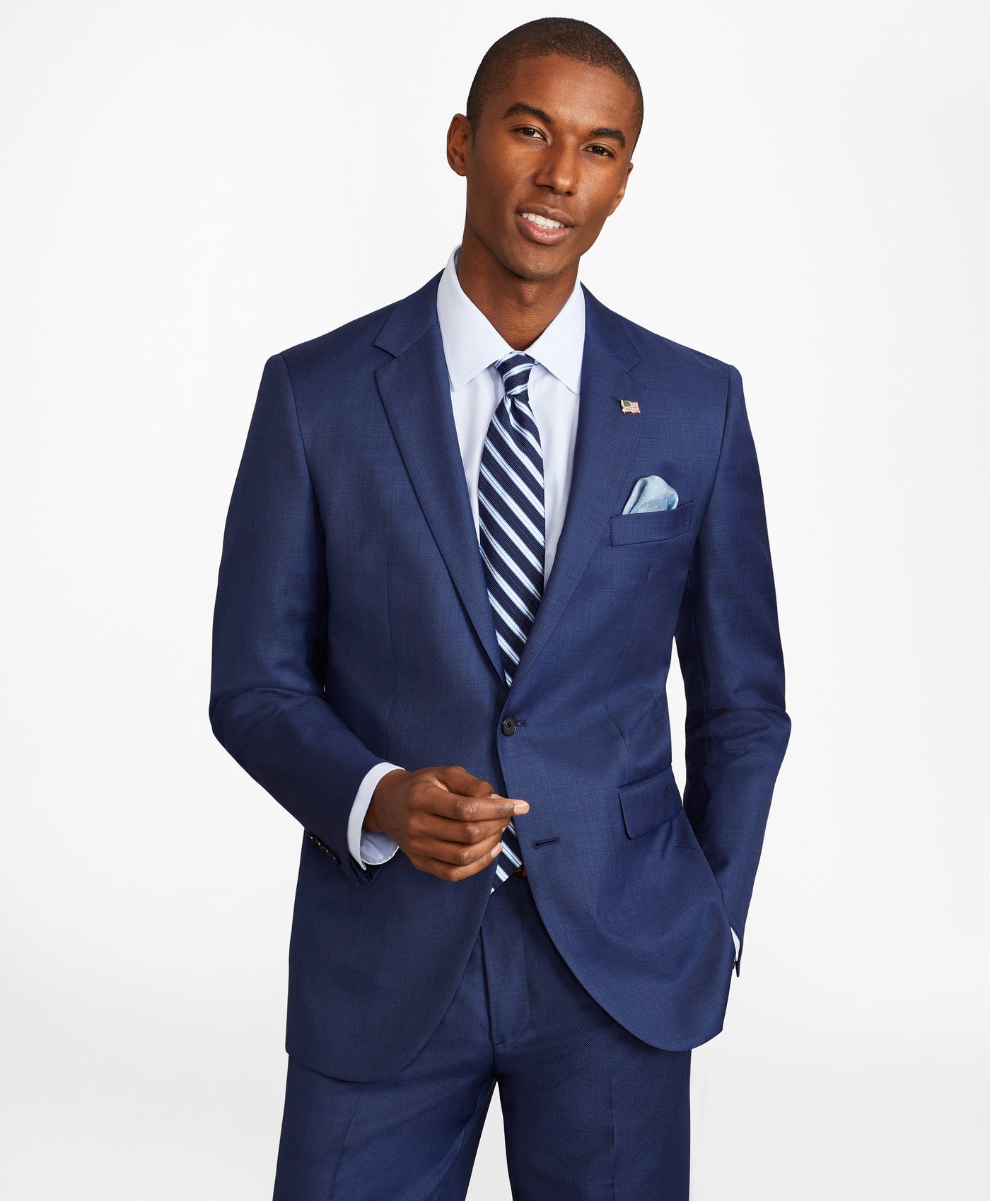 Milano Fit Sharkskin 1818 Suit - Brooks Brothers Canada