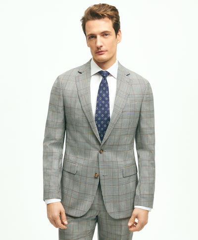 Regent Fit Wool Check Suit Jacket - Brooks Brothers Canada