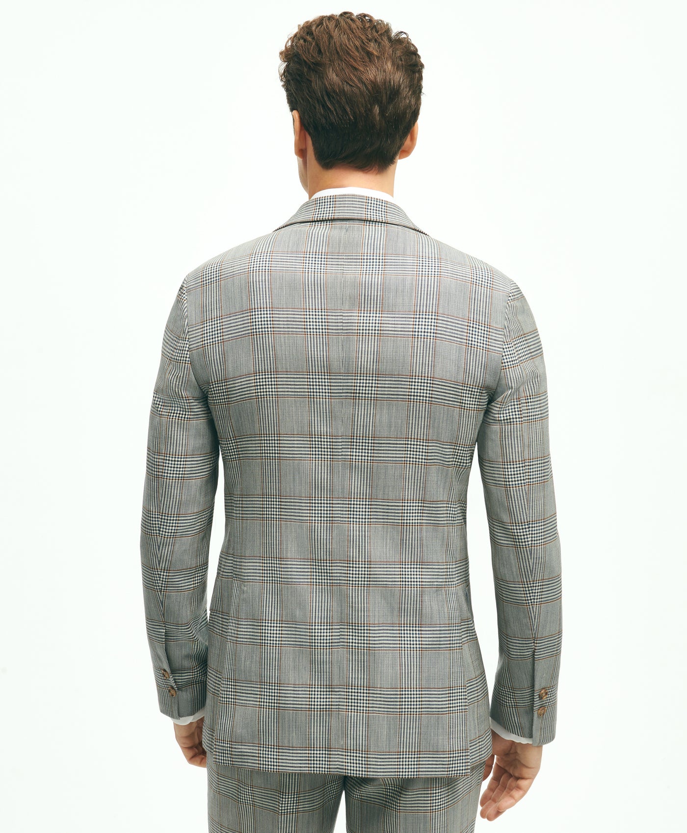 Regent Fit Wool Check Suit Jacket - Brooks Brothers Canada