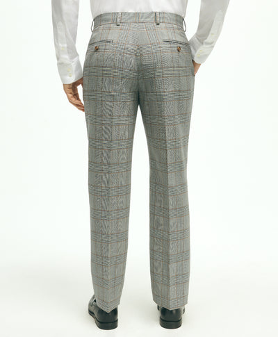 Regent Fit Wool Check Suit Pants - Brooks Brothers Canada