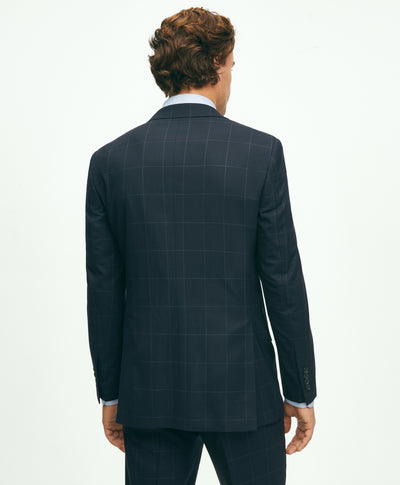 Brooks Brothers Explorer Collection Regent Fit Merino Wool Windowpane Suit Jacket - Brooks Brothers Canada