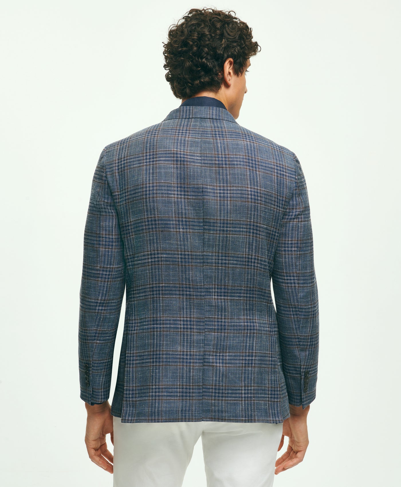 Milano Slim-Fit Hopsack Check Sport Coat - Brooks Brothers Canada