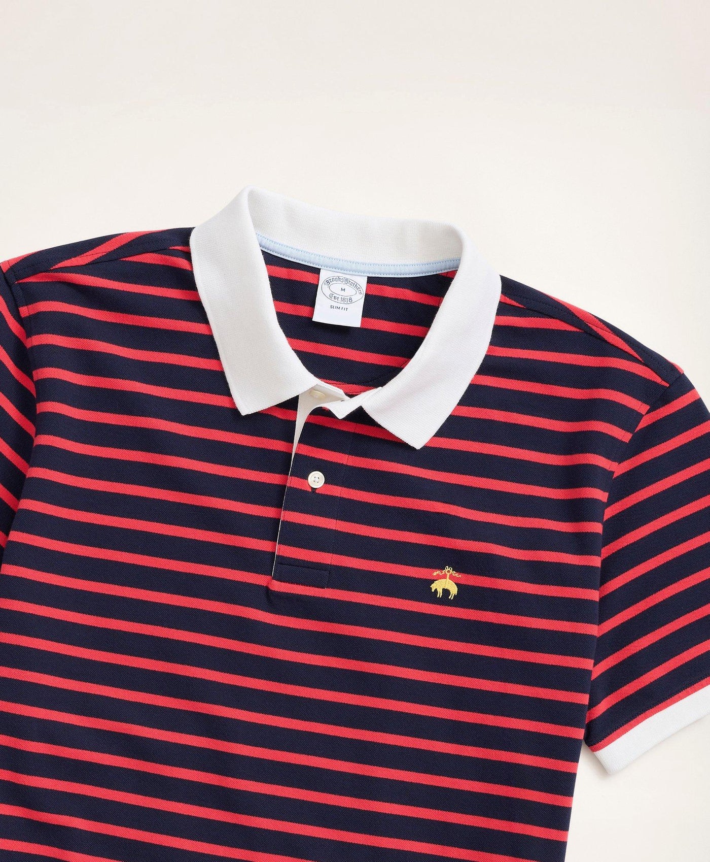 Golden Fleece Slim-Fit Multi-Stripe Polo Shirt - Brooks Brothers Canada