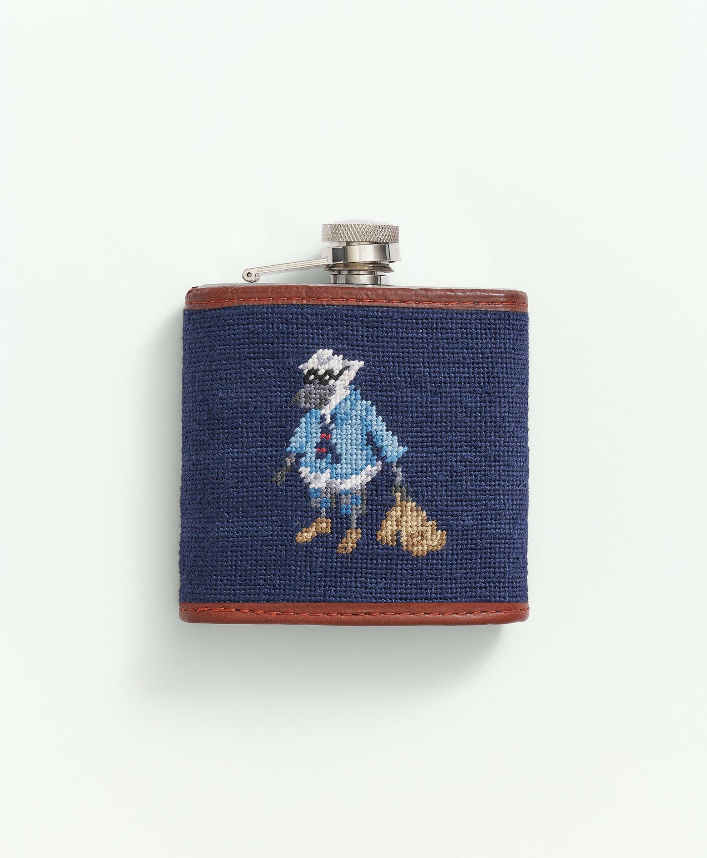 Smathers & Branson Stainless Steel Needlepoint Flask - Brooks Brothers Canada