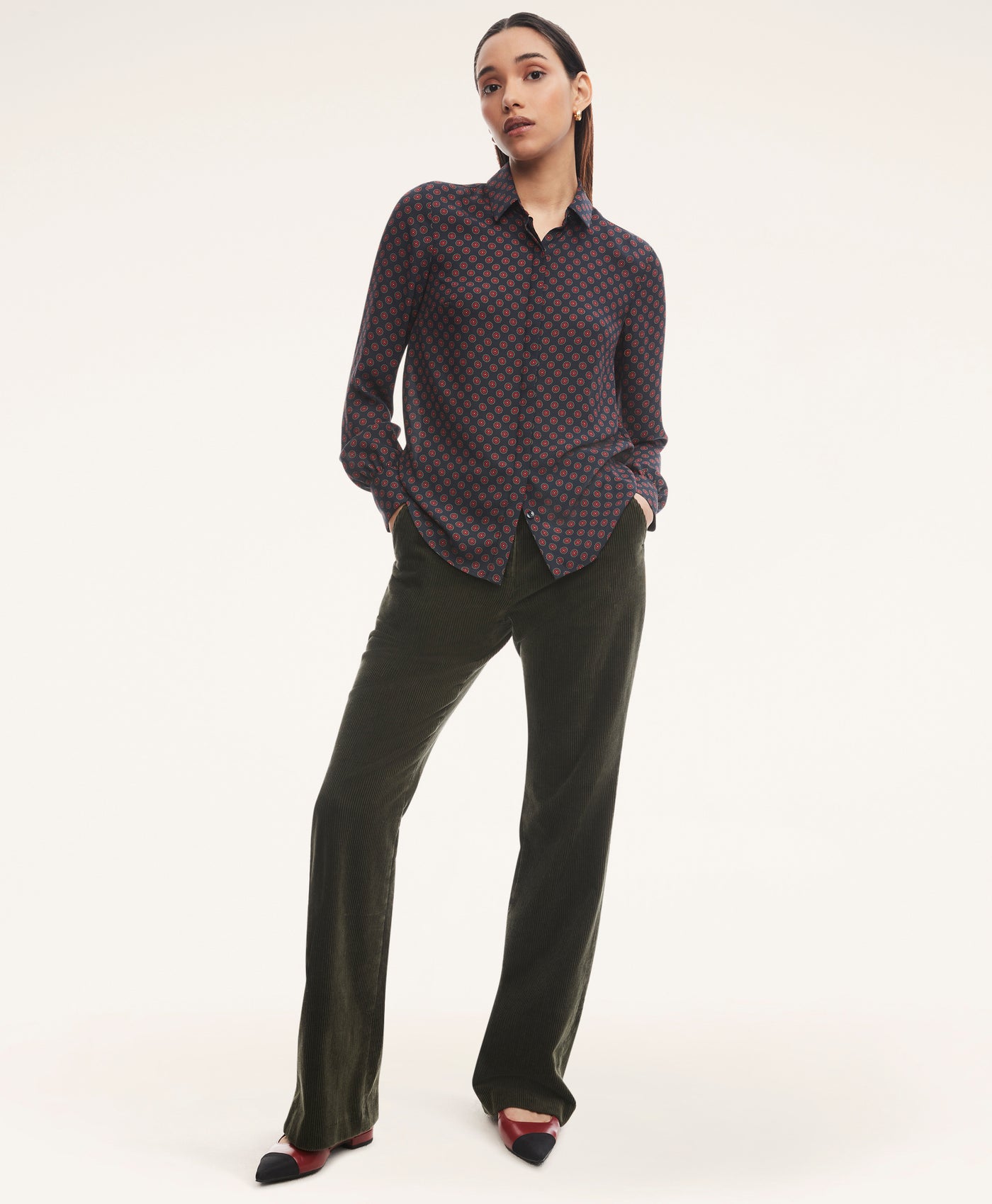 Stretch Cotton Corduroy Pants – Brooks Brothers Canada