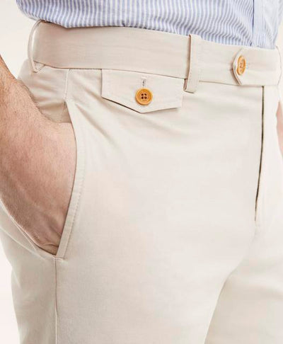 Milano Slim-Fit Stretch Supima Cotton Poplin Chino Pants - Brooks Brothers Canada