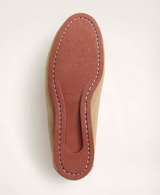 Sconset Camp Moc in Suede - Brooks Brothers Canada