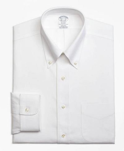 Stretch Regent Regular-Fit Dress Shirt, Non-Iron Pinpoint Button-Down Collar - Brooks Brothers Canada